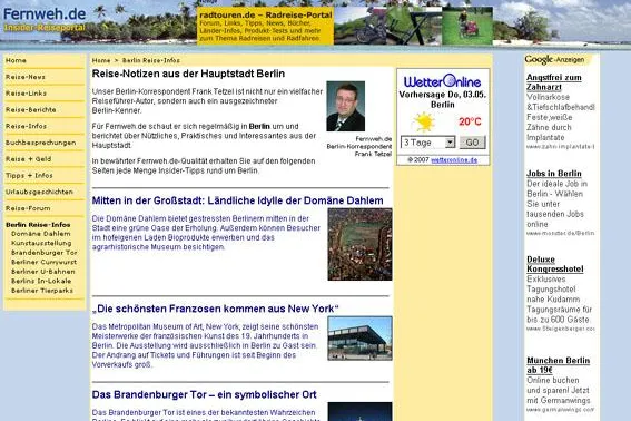 Bild: Städtetrip Deutschland: Reiseinfo Berlin