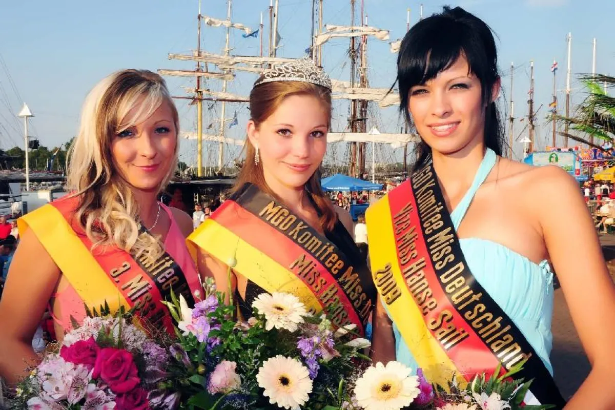 Die drei Schönsten 2009. Foto: Archiv Hanse Sail Rostock