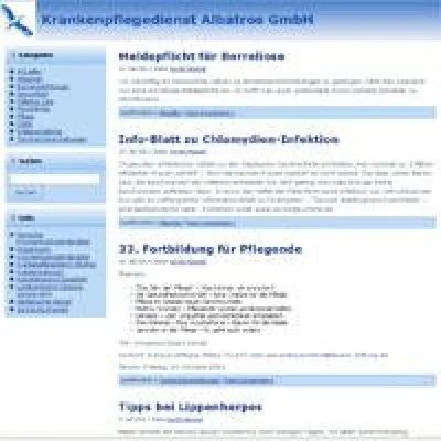 Bild: Krankenpflege-Blog für Krankenpflegedienst Albatros in Düsseldorf von BRUCHMANN MEDIA