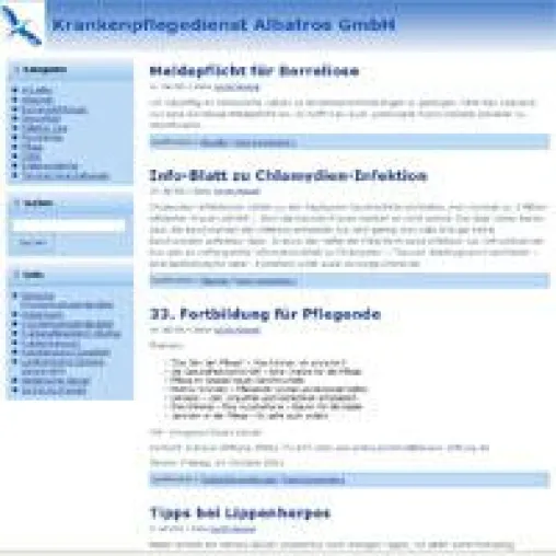 Bild: Krankenpflege-Blog für Krankenpflegedienst Albatros in Düsseldorf von BRUCHMANN MEDIA
