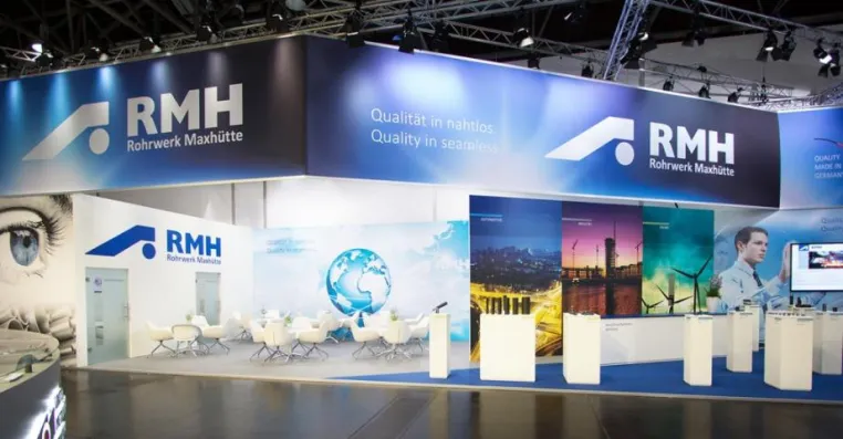 Artlife entwickelt Messestand für Rohrwerk Maxhütte Bild: Artlife entwickelt Messestand für Rohrwerk Maxhütte