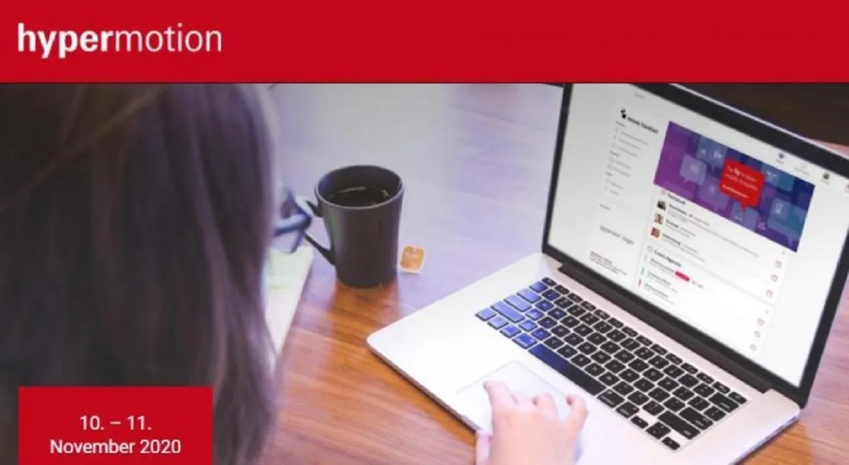Screenshot der Hypermotion-Website. Bild: Messe Frankfurt