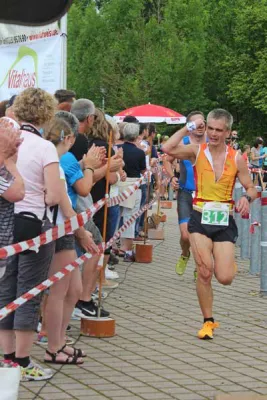 Bild: 30 Jahre Triathlon des TuS Großweier - Vitalhaus-Team mit Doppelsieg