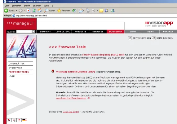 Bild: Gratis-Tool für Administratoren