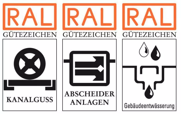 RAL Zeichen jetzt für Produkte der Entwässerungstechnik: GET präsentiert die neuen RAL Gütezeichen Bild: RAL Zeichen jetzt für Produkte der Entwässerungstechnik: GET präsentiert die neuen RAL Gütezeichen