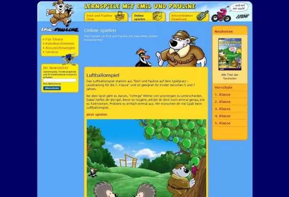 Emil und Pauline erobern das Internet Bild: Emil und Pauline erobern das Internet