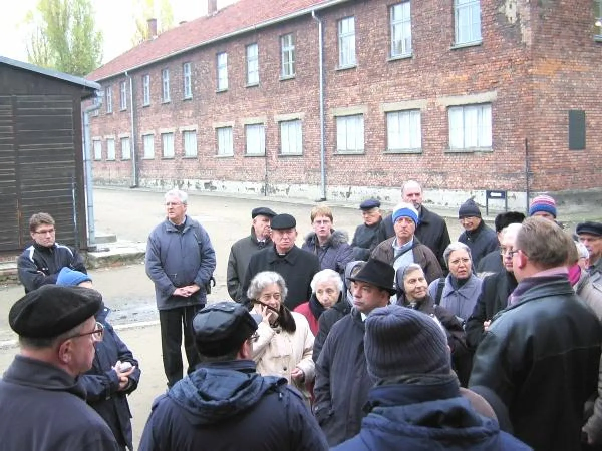 Im Rahmen der Tagung zur salesianischen Geschichte fand auch ein Besuch des ehemaligen deutschen Konzentrationslagers Auschwitz statt.