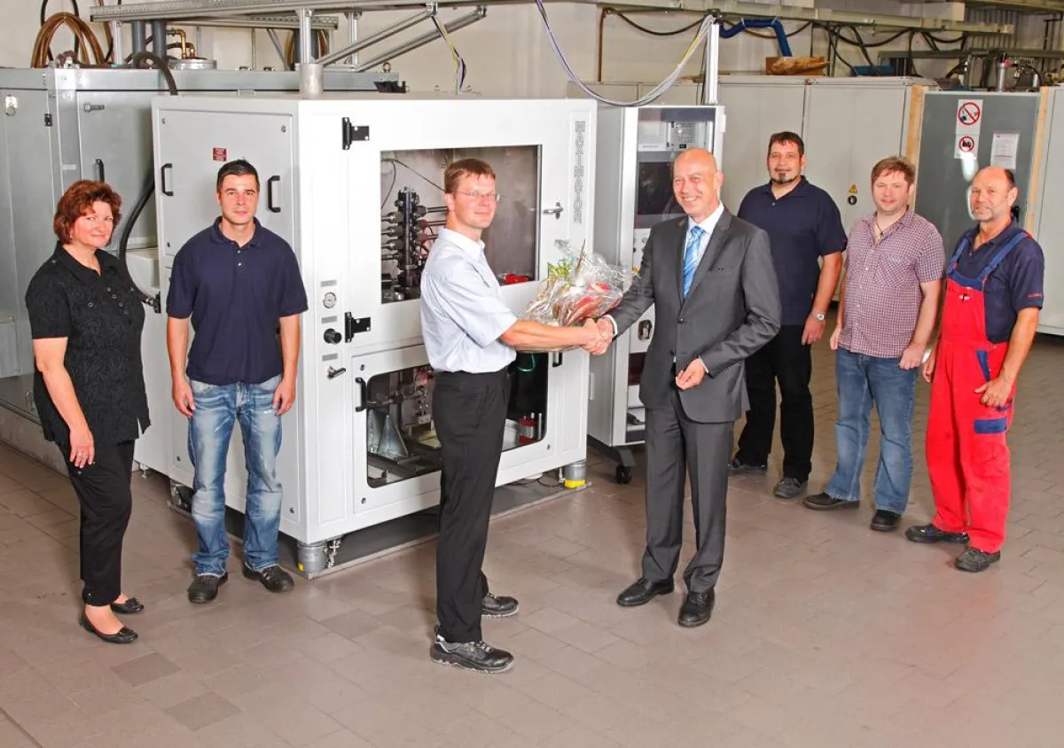Maximator verkauft 100. Hochdruck-Impulsprüfanlage