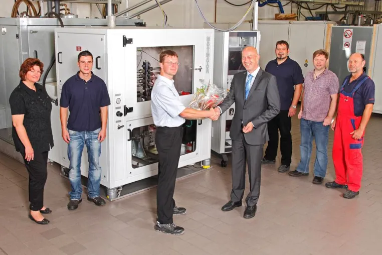 Maximator verkauft 100. Hochdruck-Impulsprüfanlage Bild: Maximator verkauft 100. Hochdruck-Impulsprüfanlage