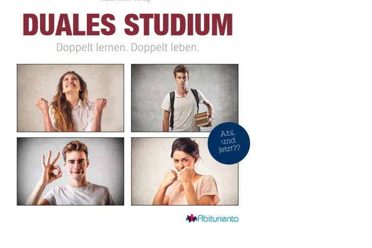 Die Ausgabe 2021 Duales Studium – Doppelt lernen. Doppelt leben. ist erschienen Bild: Die Ausgabe 2021 Duales Studium – Doppelt lernen. Doppelt leben. ist erschienen