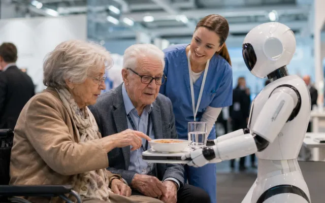 Bild: Umfrage: Senioren sehen Pflegeroboter vor allem als Ergänzung