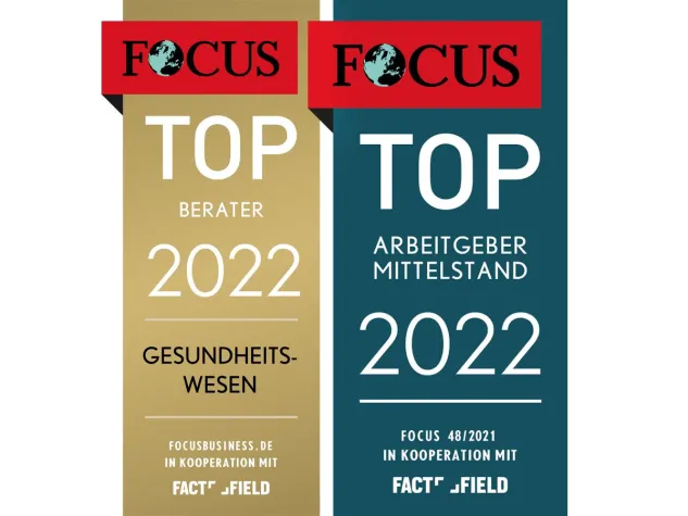 Bild: Zwei FOCUS-BUSINESS Auszeichnungen für ZEQ im Jahr 2022