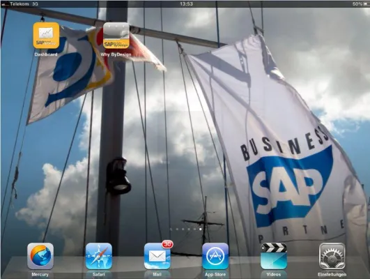 Bild: SAP Business ByDesign meets Apple iPAD