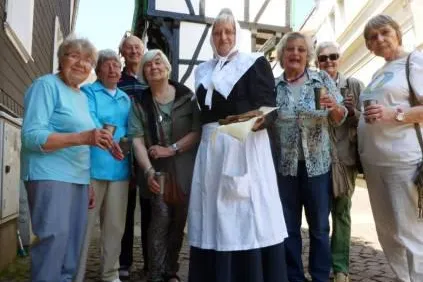 Bild: Gästegruppen aus nah und fern gehen mit dem Heimatverein Hattingen auf Entdeckertour