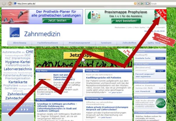 Bild: 350.000 Besucher sorgen seit Januar für über 1 Mio. Klicks