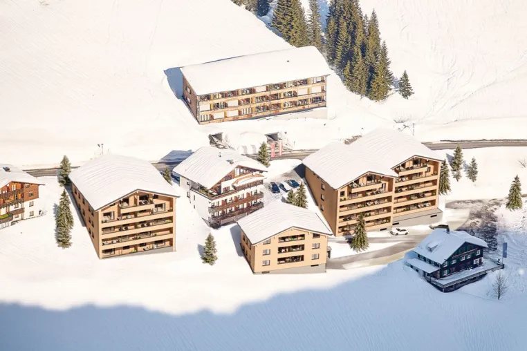 Bild: Fussenegger & Bertsch Wohnbau setzt Projekt Alpenstolz in Damüls um