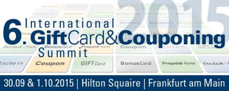 BONAGO als Partner des 6. International GiftCard & Couponing Summit Bild: BONAGO als Partner des 6. International GiftCard & Couponing Summit
