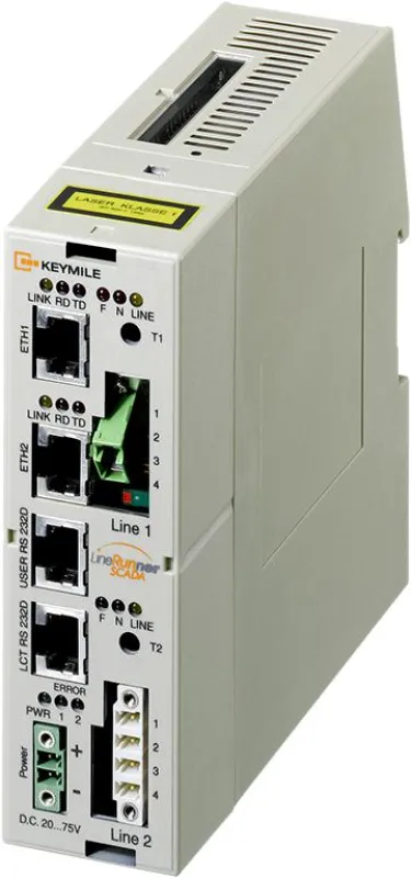 Das modulare Übertragungssystem LineRunner SCADA NG für anwendungskritische Systeme (Bild: KEYMILE)