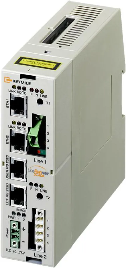 Das modulare Übertragungssystem LineRunner SCADA NG für anwendungskritische Systeme (Bild: KEYMILE)