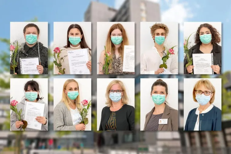 Bild: Erster Kurs zur Gesundheits- und Krankenpflegeassistenz erfolgreich beendet