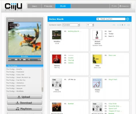 Spin-off Ciiju.de startet legale Musiktauschbörse deutschlandweit Bild: Spin-off Ciiju.de startet legale Musiktauschbörse deutschlandweit