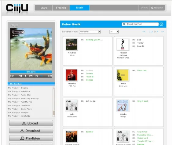 Bild: Spin-off Ciiju.de startet legale Musiktauschbörse deutschlandweit