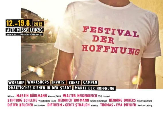 Bild: Christliches Festival der Hoffnung lockt bis zu 700 Gäste aus Europa nach Leipzig