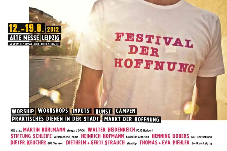 Bild: Christliches Festival der Hoffnung lockt bis zu 700 Gäste aus Europa nach Leipzig