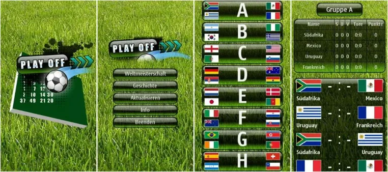 Bild: mobivention realisiert Fussball Widget zur Weltmeisterschaft