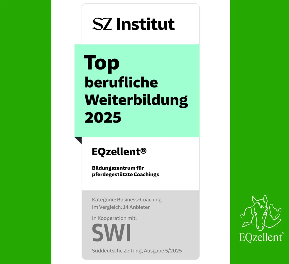 EQzellent ist Top beruflicher Weiterbildungsanbieter 2025