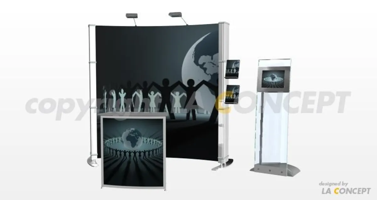 Interaktiver Messestand von LA CONCEPT