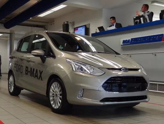 Bild: Erfolgreiche Gebrauchtwagen-Premiere des Ford B-MAX bei BCA
