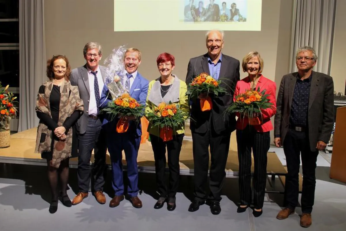 Prof. Dr. Kathrin Schneiders, Prof. Dr. Günter J. Friesenhahn, Prof. Dr. Karl-Heinz Lindemann, Prof. Dr. Marlene Jansen-Schulze, Prof. Dr. Peter Franzkowiak, Prof. Dr. Traudl Füchsle-Voigt und Prof. D