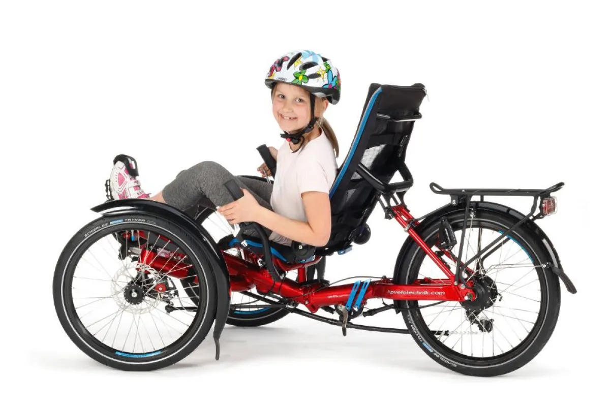 Da strahlt die kleine Fahrerin: Wenn sie wächst, wächst ihr Gekko fxs mit - sogar bis 1,80 m Größe