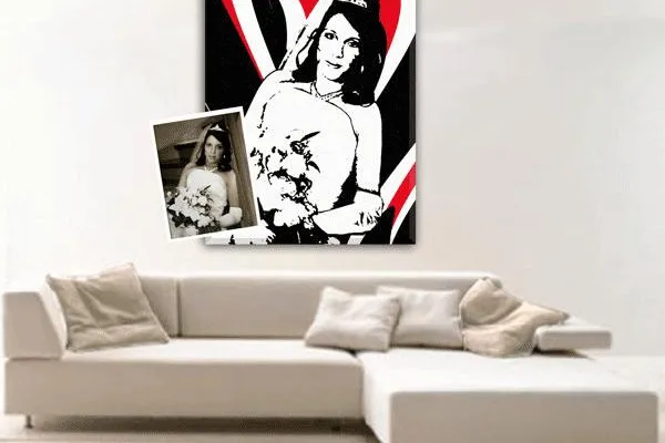 Sortimentserweiterung bei Farbrausch - Moderne Portraits nach Fotovorlage jetzt auch als Poster Bild: Sortimentserweiterung bei Farbrausch - Moderne Portraits nach Fotovorlage jetzt auch als Poster