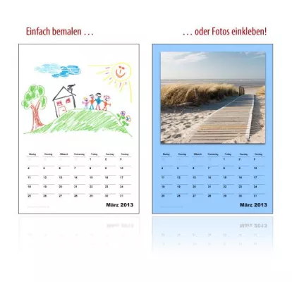 Bild: Der Geschenk-Tipp: Bastelkalender zum ausdrucken
