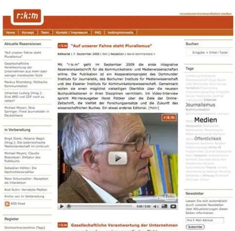 Frischer Wind im Rezensionswesen Bild: Frischer Wind im Rezensionswesen