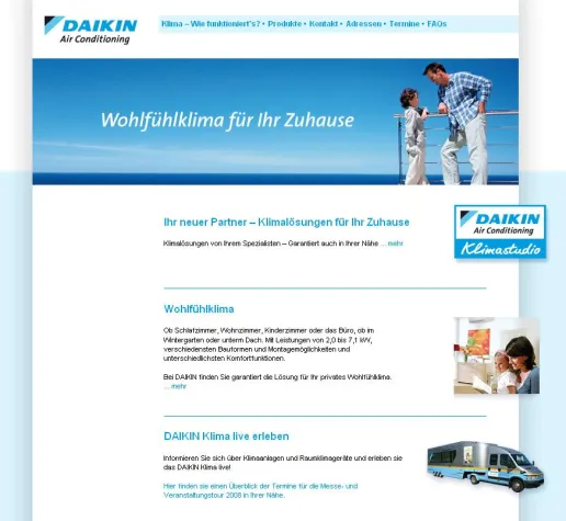 Bild: Neue Webseite zu Klimakomfort online