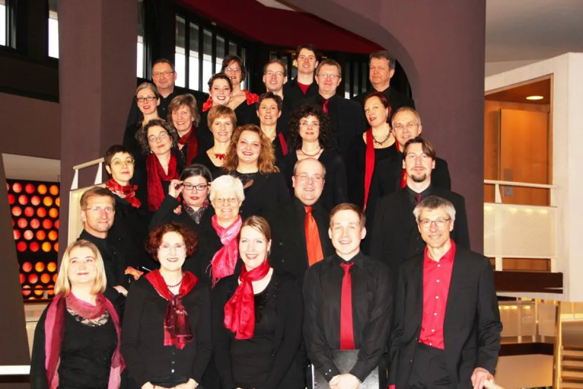 Das Vokalensemble Kammerton im Kammermusiksaal Berlin