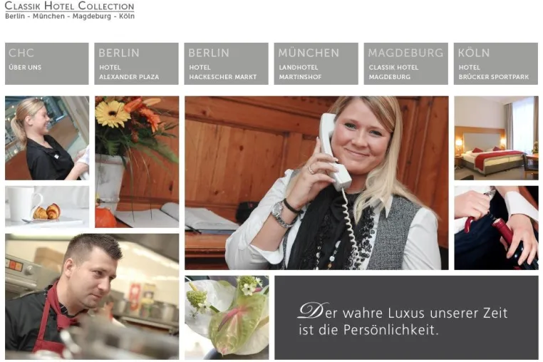 Bild: Classik Hotel Collection mit neuem Auftritt.
