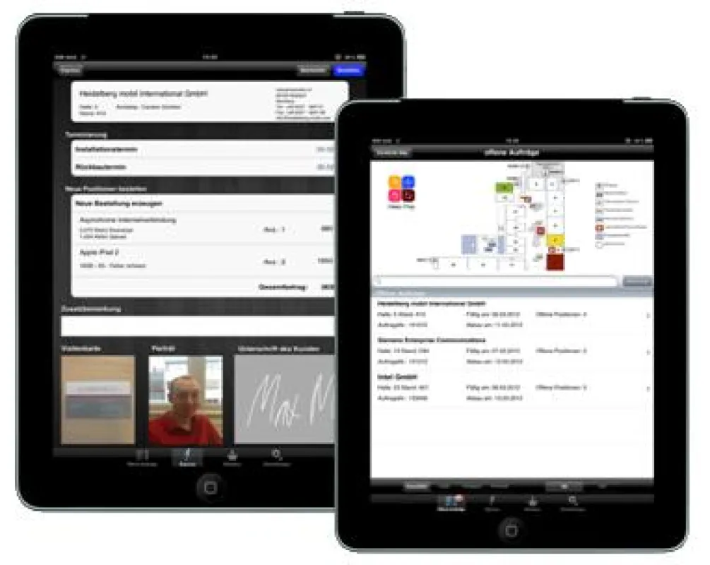 Die FFA App als Workforce Management System auf dem iPad nutzen