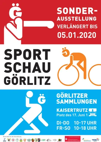 SPORT SCHAU GÖRLITZ bis 5. Januar 2020 verlängert Bild: SPORT SCHAU GÖRLITZ bis 5. Januar 2020 verlängert