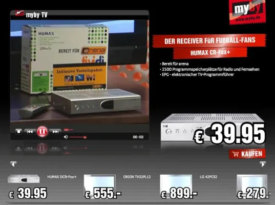 myby baut Serviceangebot mit eigenem Online-TV aus Bild: myby baut Serviceangebot mit eigenem Online-TV aus