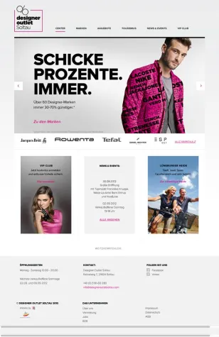Bild: superReal bringt das Designer Outlet Soltau online