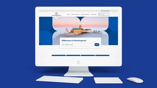 Neue Website des Wartburgkreises setzt Maßstäbe für kommunale Digitalisierung Bild: Neue Website des Wartburgkreises setzt Maßstäbe für kommunale Digitalisierung