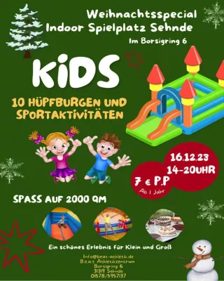 Bild: Weihnachtsspecial Indoor Spielplatz Sehnde