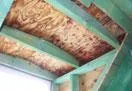 Bild: Neubauten ohne Bautrocknung führen im Frühjahr und im Herbst vermehrt zu Schimmelpilzbefall im Dachboden