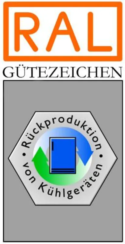 RAL Gütezeichen Rückproduktion von Kühlgeräten