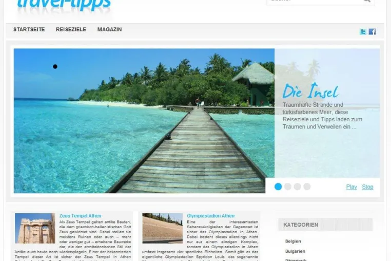 Travel-Tipps.de – Start der neuen Reiseseite mit wertvollen Insider Tipps zu Sehenswürdigkeiten europaweit Bild: Travel-Tipps.de – Start der neuen Reiseseite mit wertvollen Insider Tipps zu Sehenswürdigkeiten europaweit