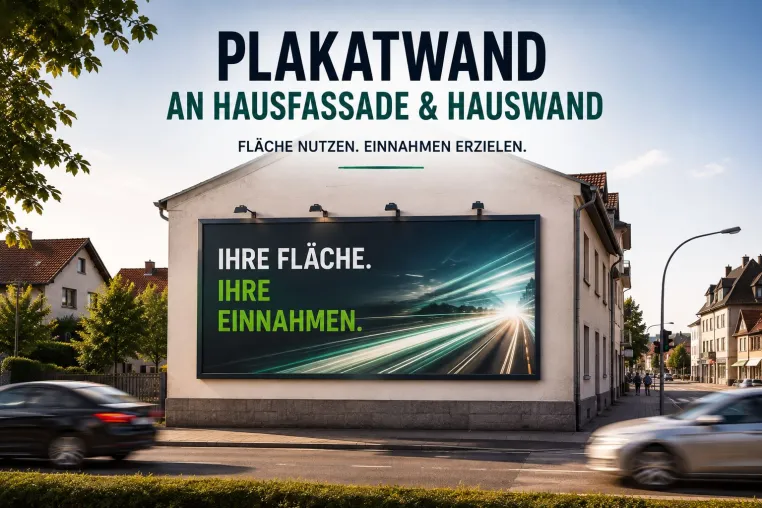 Werbestandort24 | Immobilienfassade für Werbung vermieten Bild: Werbestandort24 | Immobilienfassade für Werbung vermieten
